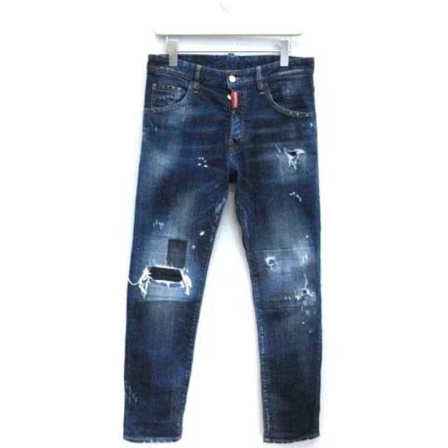 ディースクエアード Run Dan Jean 18AW デニム 44 XS 青265cm股下