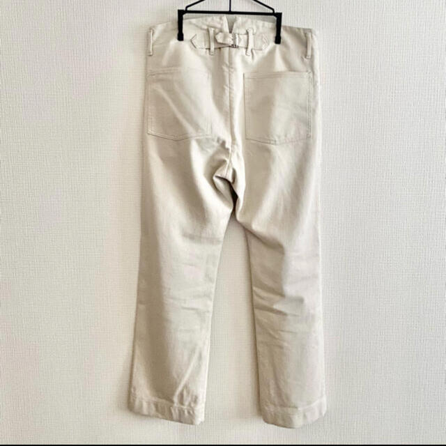 SUNSEA(サンシー)のURU WORK PANTS TYPE B 2019AW エクリュ ホワイト  メンズのパンツ(ワークパンツ/カーゴパンツ)の商品写真