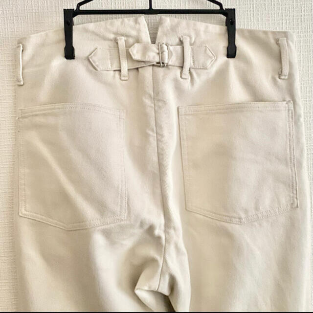 SUNSEA(サンシー)のURU WORK PANTS TYPE B 2019AW エクリュ ホワイト  メンズのパンツ(ワークパンツ/カーゴパンツ)の商品写真