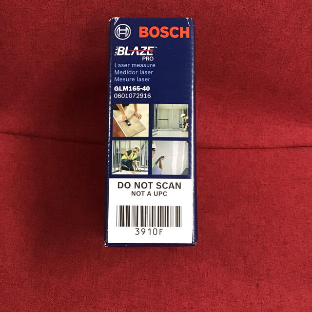 人気ブランドの Bosch Professional(ボッシュ)レーザー距離計GLM165—40 工具+メンテナンス