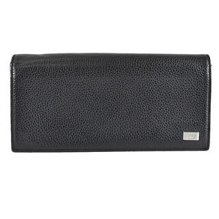 ダンヒル(Dunhill)の ダンヒル 二つ折り長財布 ブラック L2R910A U01456(折り財布)
