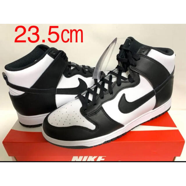 NIKE(ナイキ)の【新品】23.5㎝　NIKE WMNS DUNK HI ダンク ハイ パンダ レディースの靴/シューズ(スニーカー)の商品写真