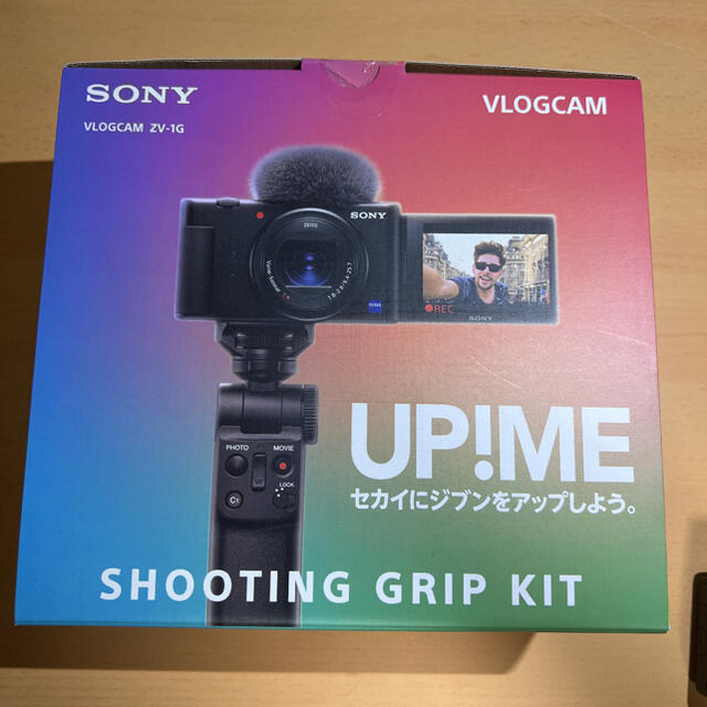 【保証書付】 SONY シューティンググリップキット ZV-1G VLOGCAM 【オマケ大量】SONY - コンパクトデジタルカメラ