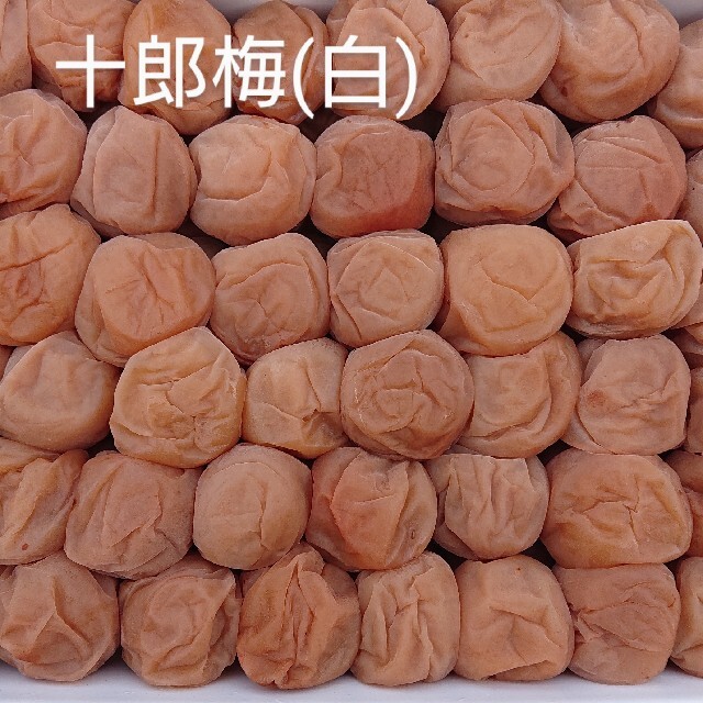 無添加梅干し 十郎梅(白)大粒 400g 食品/飲料/酒の加工食品(漬物)の商品写真