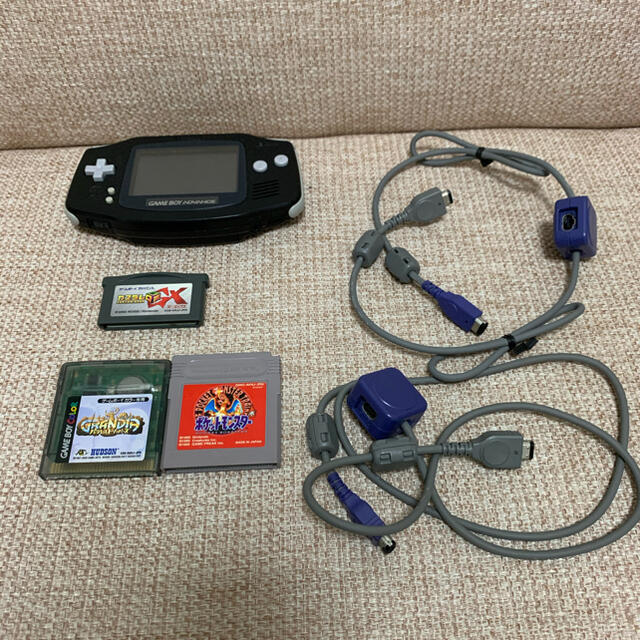 【GBA】本体 ブラック黒色とゲームソフトセット売り