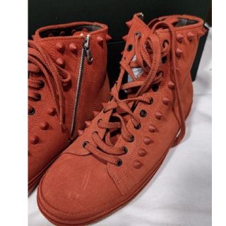 SHAREEF - 未使用 shareef HIGH CUT LEATHER SNEAKERの通販 by