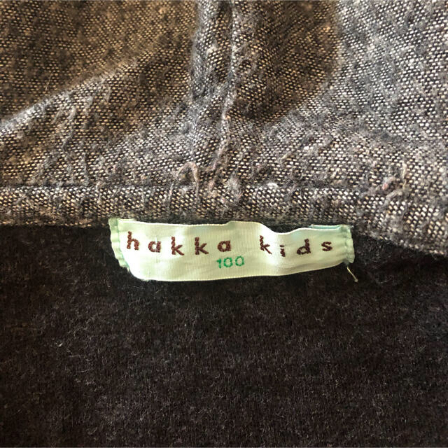 hakka kids(ハッカキッズ)のhakka kids ハッカキッズ　キッズパーカー　　100cm キッズ/ベビー/マタニティのキッズ服男の子用(90cm~)(ジャケット/上着)の商品写真