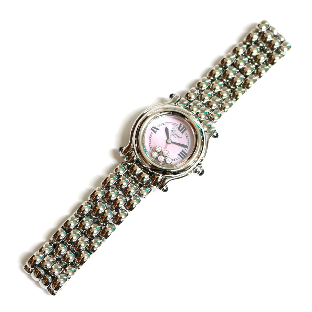 【中古】ショパール Chopard 腕時計 5Pムービングダイヤモンド ステンレ