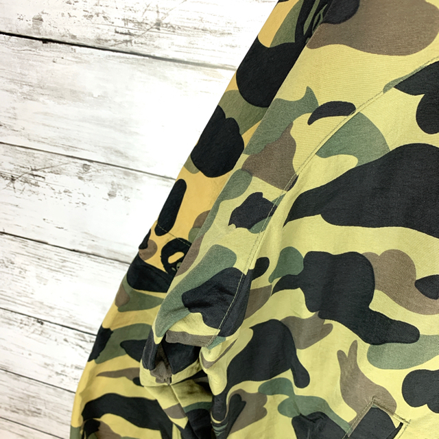 A BATHING APE - エイプ 初期 カモフラ ミリタリージャケット 希少品