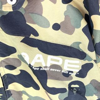 A BATHING APE - エイプ 初期 カモフラ ミリタリージャケット 希少