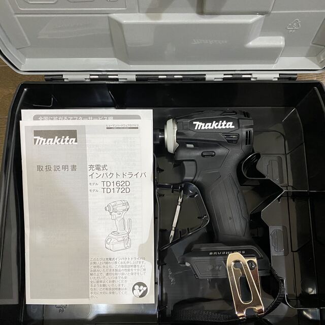 マキタ　インパクトドライバー　TD172D ブラック　新品未使用品！工具/メンテナンス