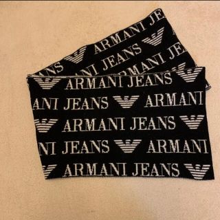 アルマーニジーンズ(ARMANI JEANS)の最お値下げ‼️ ARMANI JEANS  マフラー(マフラー)