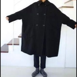 【美品】  ARTS&SCIENCE / アーツアンドサイエンス | Simple Mods Balloon Coat ウール モッズ バルーン フーデッド ロング コート | 2 | ブラック | メンズ