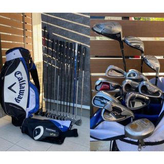 キャロウェイ(Callaway)の【F様専用】キャロウェイ中心 男性ゴルフクラブフルセット 豪華12本セット(クラブ)