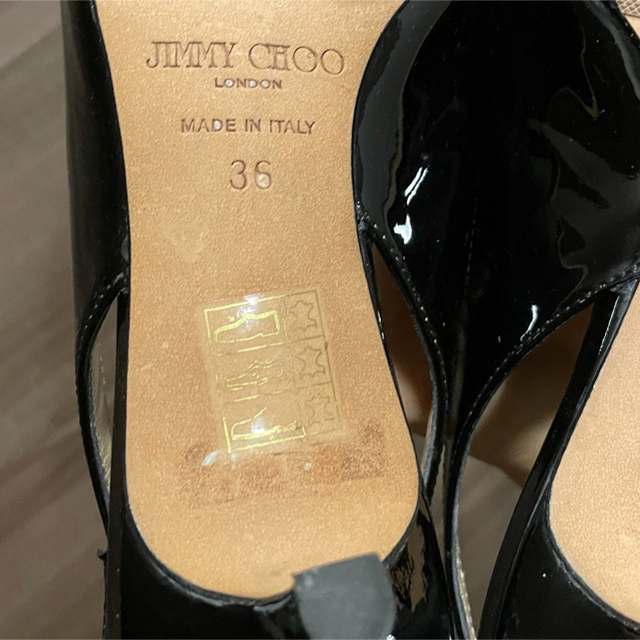 JIMMY CHOO(ジミーチュウ)のJimmy chooジミーチュウパンプス黒色 表記サイズ36（23cm）♪  レディースの靴/シューズ(ハイヒール/パンプス)の商品写真