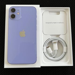 アイフォーン(iPhone)の★Apple iPhone12 mini パープル128 GB SIMフリー(スマートフォン本体)