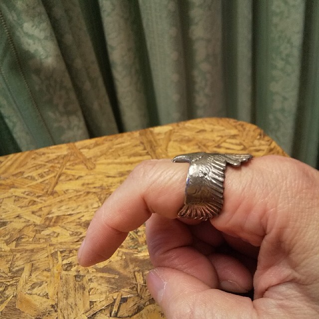 シルバー925,イーグルリング,イーグル,リング,指輪,全銀,19号,ネイティブの通販 by クロボン's shop|ラクマ シルバー925,イーグルリング,イーグル,リング,指輪,全銀,19号,ネイティブの通販 by クロボン's shop|ラクマ