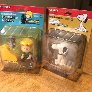 スヌーピー(SNOOPY)のwlsdlwjd 様専用　スヌーピー&シュローダー　ウルトラディテールフィギュア(キャラクターグッズ)