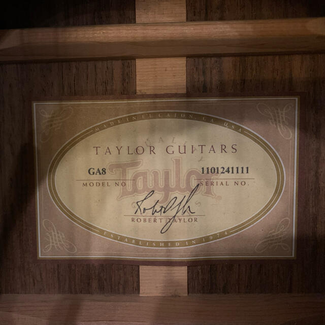 Taylor Design(テイラーデザイン)の【Taylor】GA8 エレアコ 楽器のギター(アコースティックギター)の商品写真