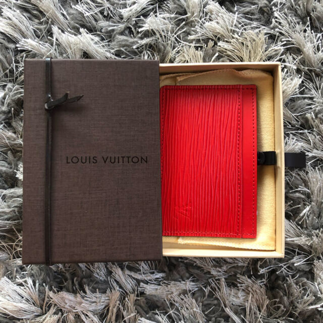 最終値下 LouisVuitton ルイヴィトン エピ カードケース - 名刺入れ ...