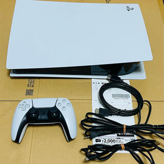 プレイステーション(PlayStation)のSONY PS5 デジタルエディション CFI-1000B01 本体(家庭用ゲーム機本体)