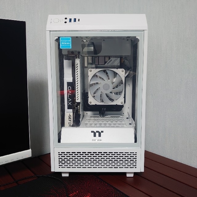 タワー型白いゲーミング自作PC RTX3060ti