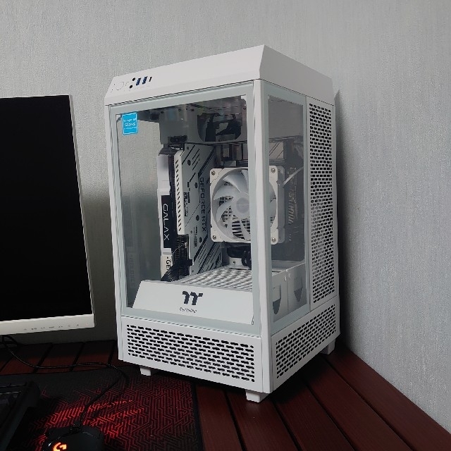 タワー型白いゲーミング自作PC RTX3060ti