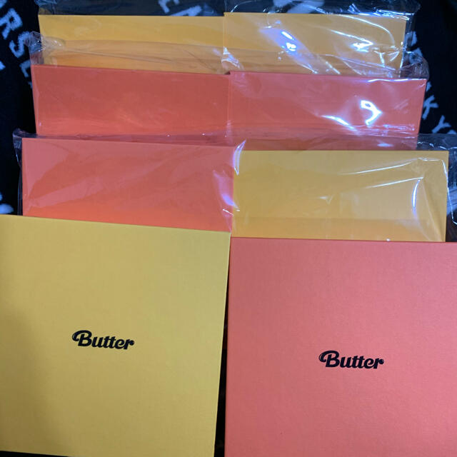 BTS butter peachs&creams 8セット
