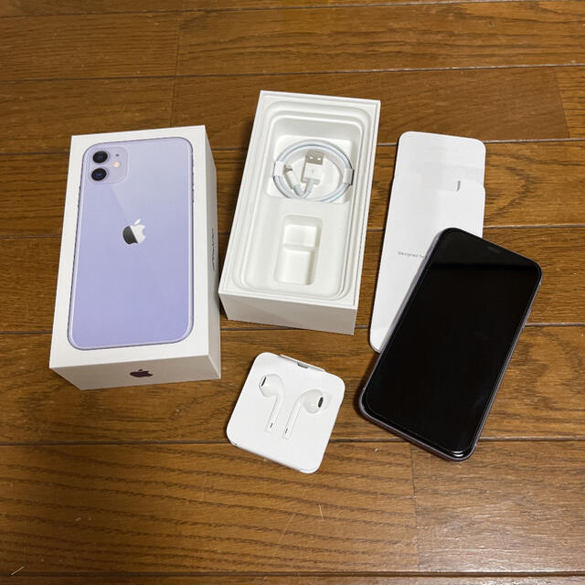 Apple iPhone 11 128GB SIMフリー パープル