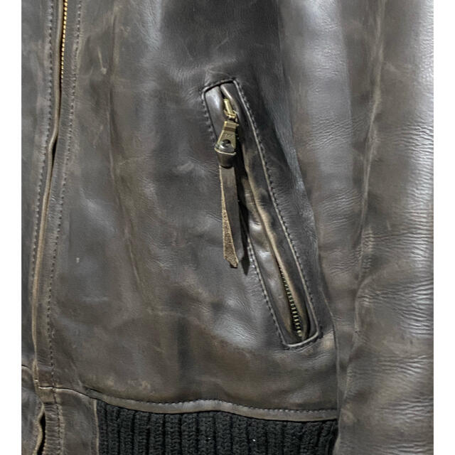 schott(ショット)のDEGNER レザージャケット（WALDESジップカスタム） メンズのジャケット/アウター(レザージャケット)の商品写真