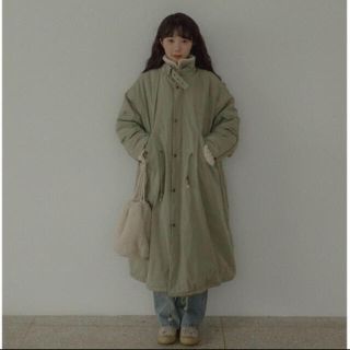 【大人気　完売品】ohotoro/pair mods coat (khaki)