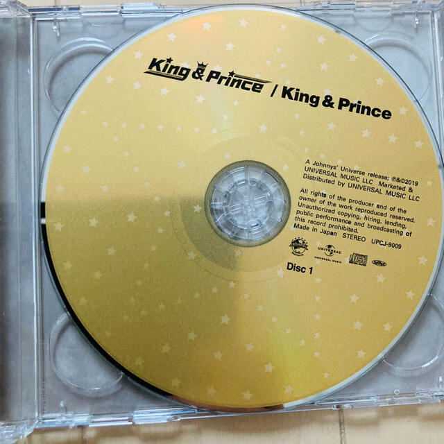 Johnny's(ジャニーズ)の「King & Prince」 エンタメ/ホビーのCD(ポップス/ロック(邦楽))の商品写真