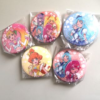 トロピカル〜ジュプリキュア、ハートキャッチプリキュア　缶バッジ5点セット(バッジ/ピンバッジ)