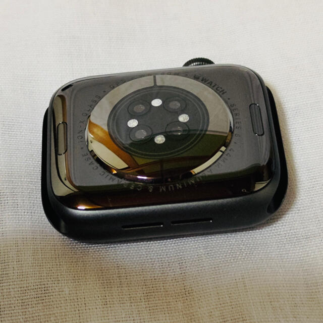 Apple Watch(アップルウォッチ)のApple Watch series6 44mm スペースグレイ アルミGPS スマホ/家電/カメラのスマートフォン/携帯電話(その他)の商品写真