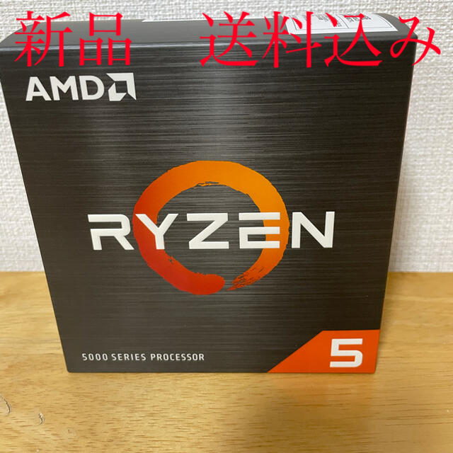 スマホ/家電/カメラ新品　送料込み　Ryzen 5 5600X AMD 【国内正規品】AMD CPU