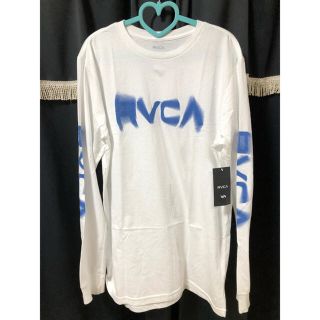 ルーカ(RVCA)のrvca ルーカ ロンT 白 L(Tシャツ/カットソー(七分/長袖))