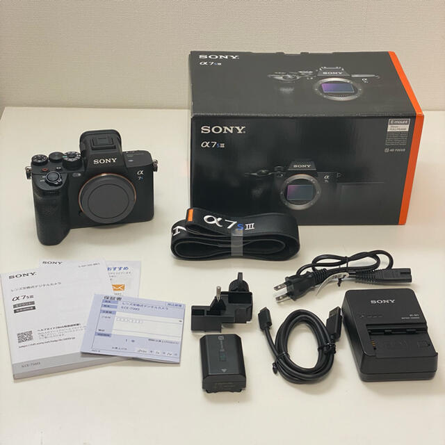 美品・SONY α7SⅢ ILCE-7SM3 ボディ