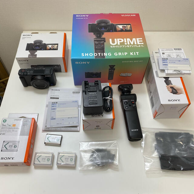 保障できる SONY - SONY VLOGCAM ZV-1G シューティンググリップキット+