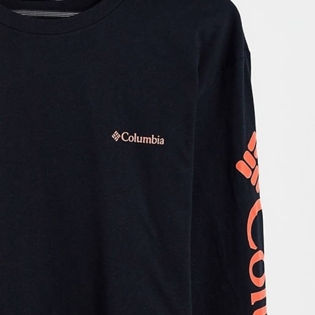 Columbia(コロンビア)のColumbia コロンビア ロンt 長袖 海外限定 ブラック 黒 海外Lサイズ メンズのトップス(Tシャツ/カットソー(七分/長袖))の商品写真
