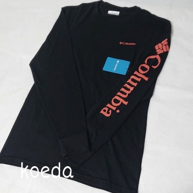 Columbia(コロンビア)のColumbia コロンビア ロンt 長袖 海外限定 ブラック 黒 海外Lサイズ メンズのトップス(Tシャツ/カットソー(七分/長袖))の商品写真