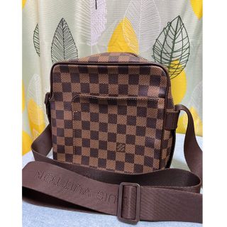 ルイヴィトン(LOUIS VUITTON)のLOUIS VUITTON オラフPM N41442 ダミエ エベヌ ショルダー(ショルダーバッグ)