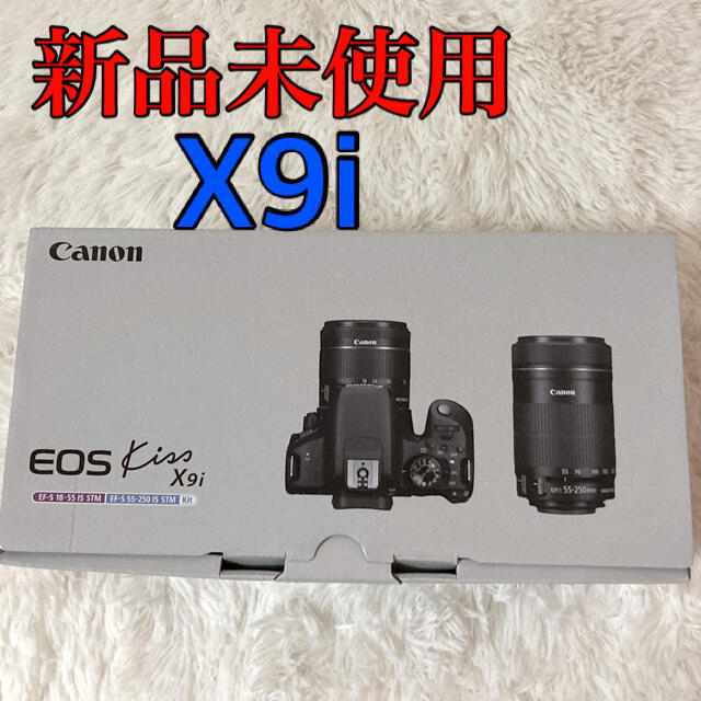 大きな取引 Canon 【新品未使用】EOS ダブルズームキット 保証書印なし X9i kiss デジタル一眼 