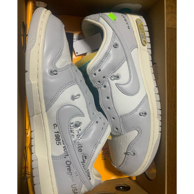 off-white Nike dunk low lot 21 オフホワイト 27 上品 vivacf.net