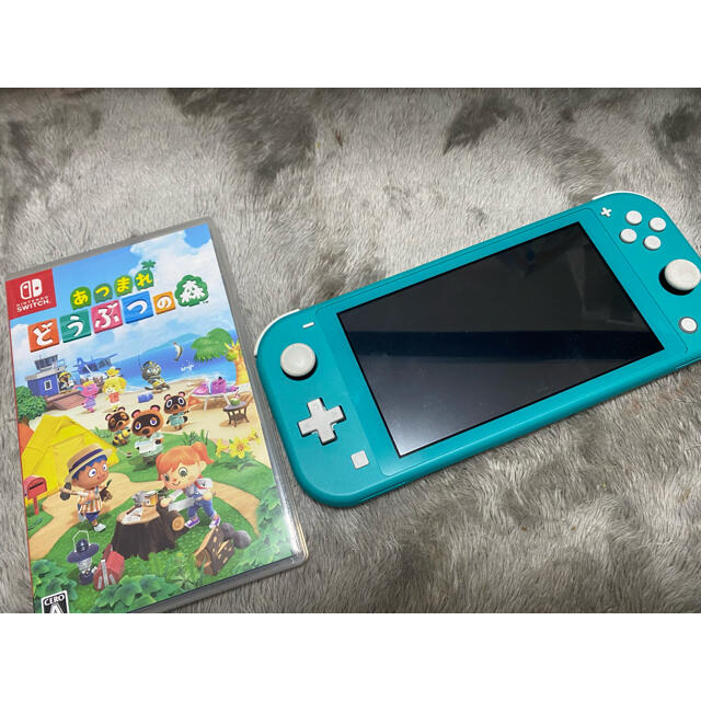 Nintendo Switch Lite［ターコイズ］/どうぶつの森カセット