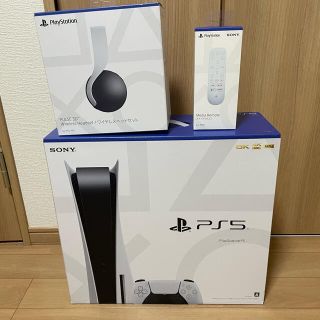 ソニー(SONY)のPlayStation5 本体　中古　純正ヘッドセット・リモコン・仁王2付属　(家庭用ゲーム機本体)