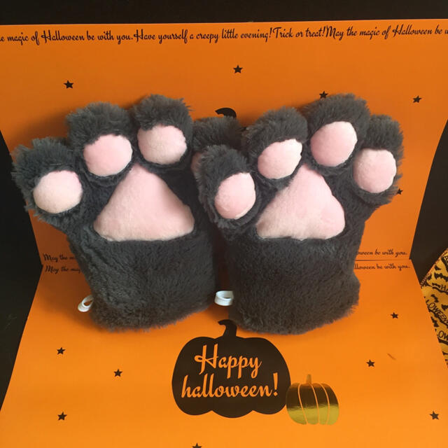 肉球　ネココスプレ　ハロウィン　仮装　猫耳カチューシャ エンタメ/ホビーのコスプレ(小道具)の商品写真