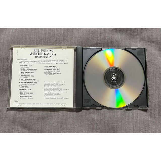 BILL PERKINS & RICHIE KAMUCA／TENORS HEAD エンタメ/ホビーのCD(ジャズ)の商品写真