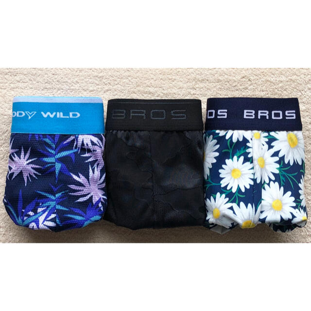 BODY WILD＆BROS ボクサーパンツ Ｍサイズ 3枚セット