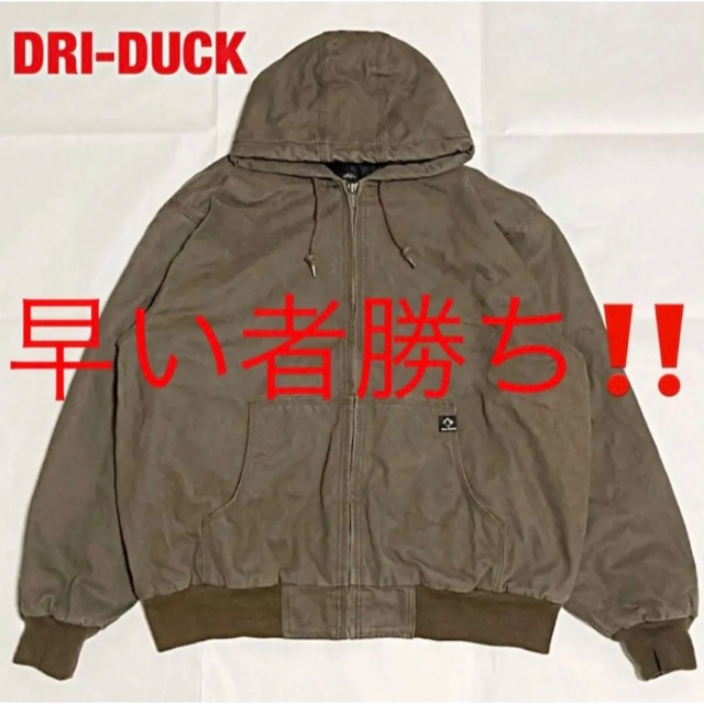 【人気】DRI-DUCK　ダックジャケット　ジップアップパーカー　VINTAGE