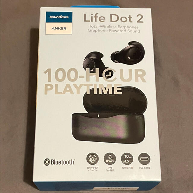 新品未使用　Anker Life Dot2  ワイヤレスイヤホン